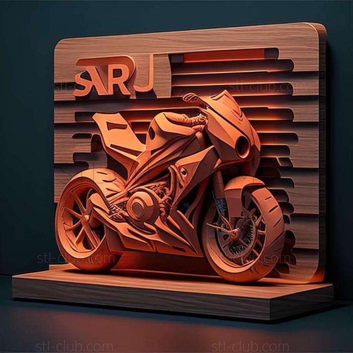 3D model Aprilia SR 50 Street (STL)